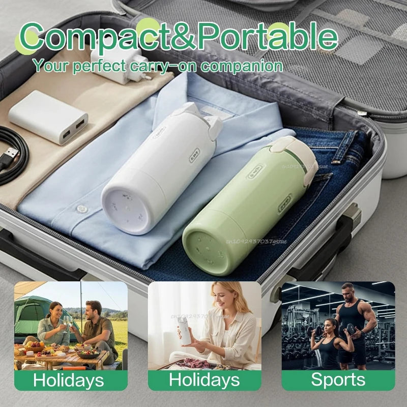 4-in-1 Travel Dispenser Bottles- Travel Bottle Leak-Proof BPA Free Shampoo Lotion  Cosmetics Portable Storage for Travel